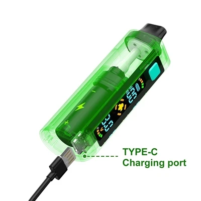 كم من الوقت لشحن قلم vape يمكن التخلص منه؟