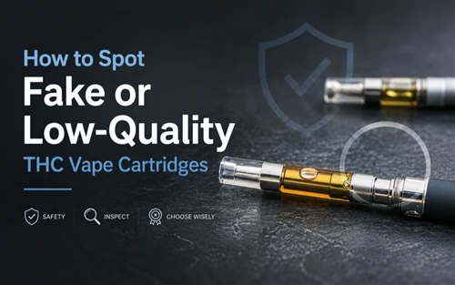 كيفية اكتشاف VAPEs خرطوشة الأعشاب المزيفة